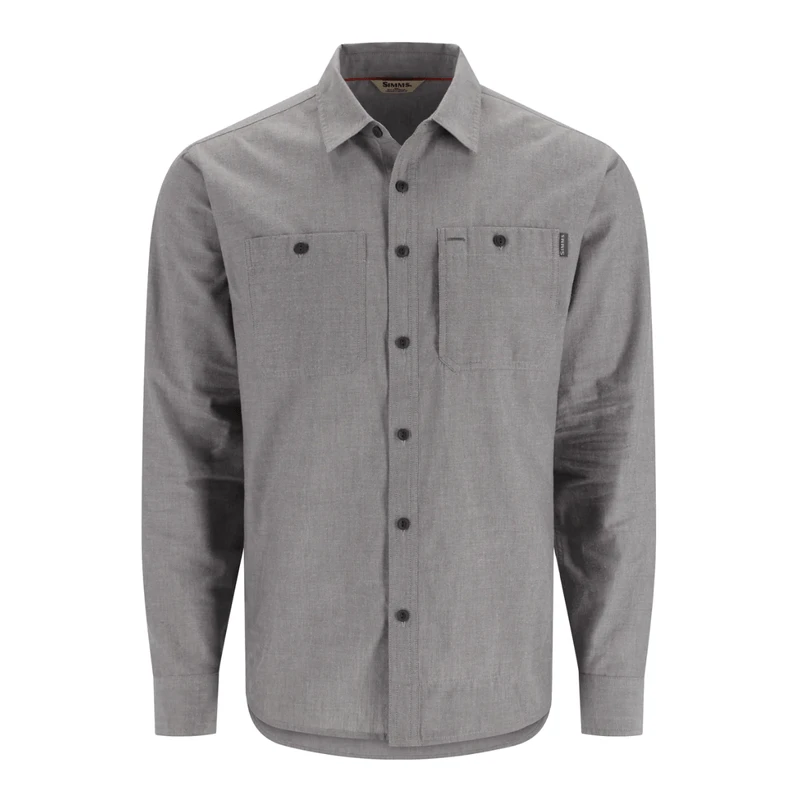 Simms Cutbank Chambray Long Sleeve Shirt - Men's 5 Simms Cutbank Chambray Long Sleeve Shirt - Men's - Image 5