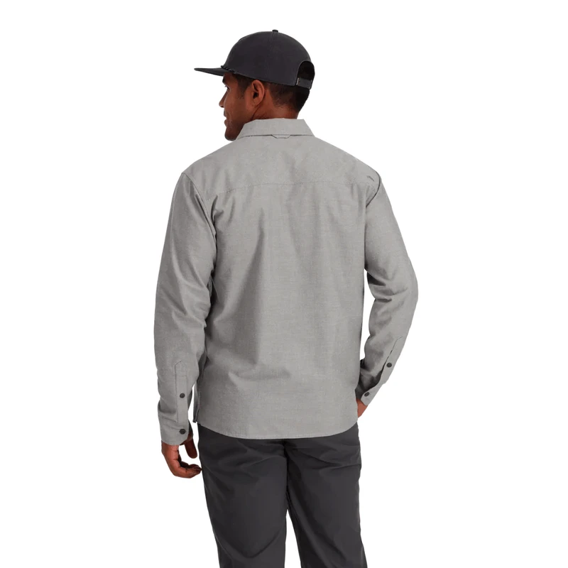 Simms Cutbank Chambray Long Sleeve Shirt - Men's 1 Simms Cutbank Chambray Long Sleeve Shirt - Men's