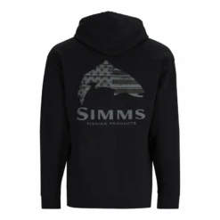 Simms Wooden Flag Trout Hoodie - Men's
