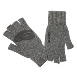 Simms Wool Half Finger Mitt