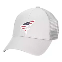 Men's Simms USA Catch Trucker Snapback Hat