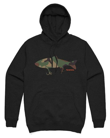 Simms Bass Destruction Hoody - Black - 3X-Large 1 Simms Bass Destruction Hoody - Black - 3X-Large
