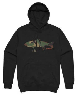 Simms Bass Destruction Hoody - Black