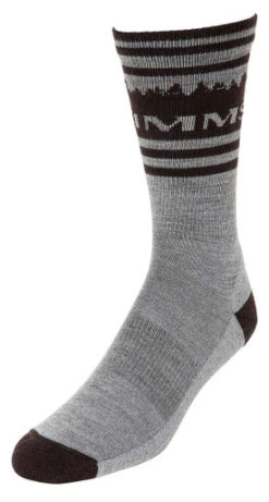 Simms Daily Sock - Treeline Mahogany - Large