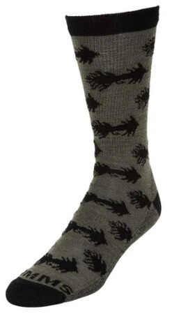 Simms Daily Sock - Woolly Bugger Moss - X-Large