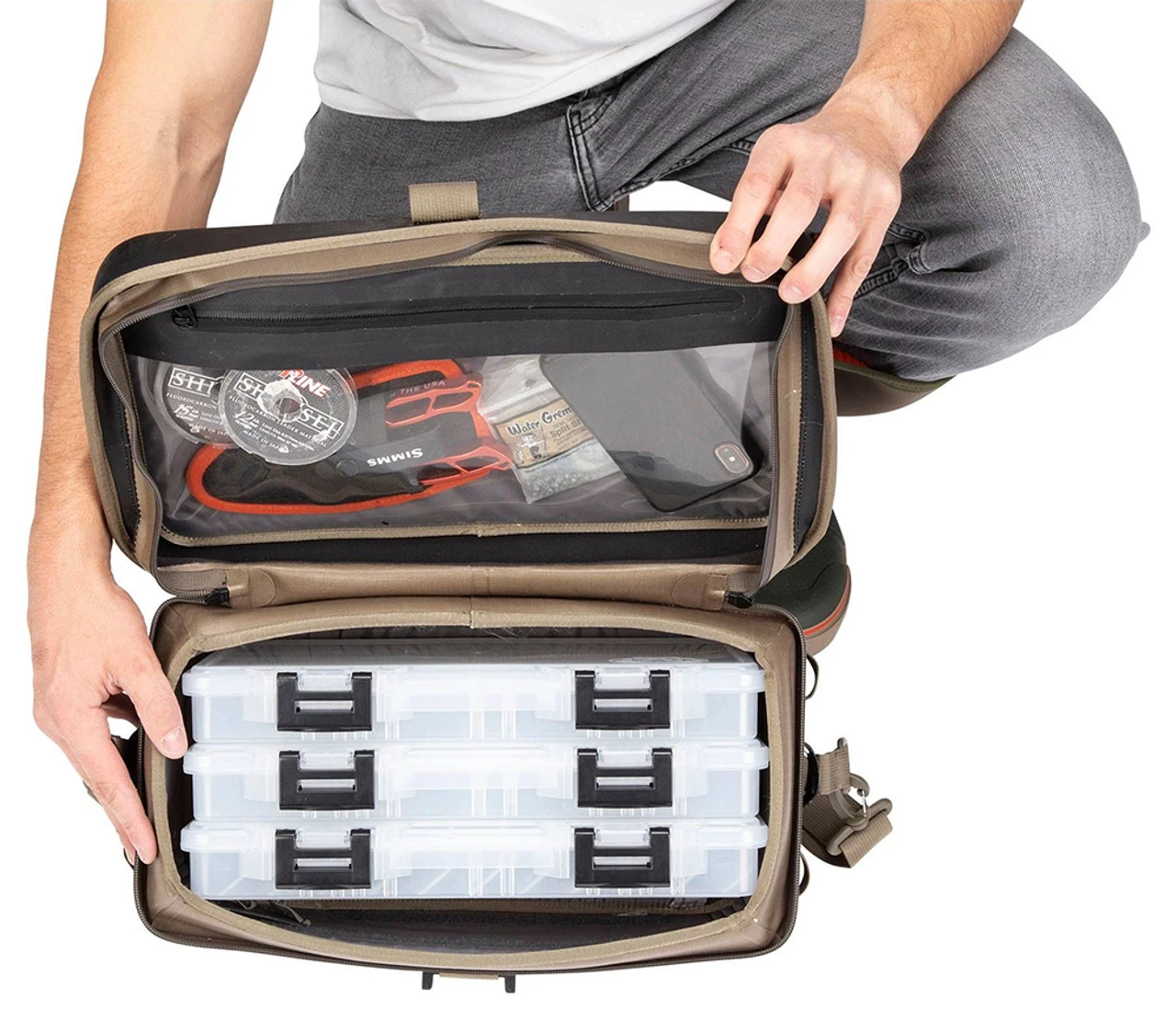 Simms Dry Creek Boat Bag - 40L 3 Simms Dry Creek Boat Bag - 40L - Image 3