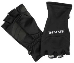 Simms Freestone Half Finger Mitt - Black