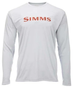 Simms Long Sleeve Tech Tee - Sterling - 2X-Large