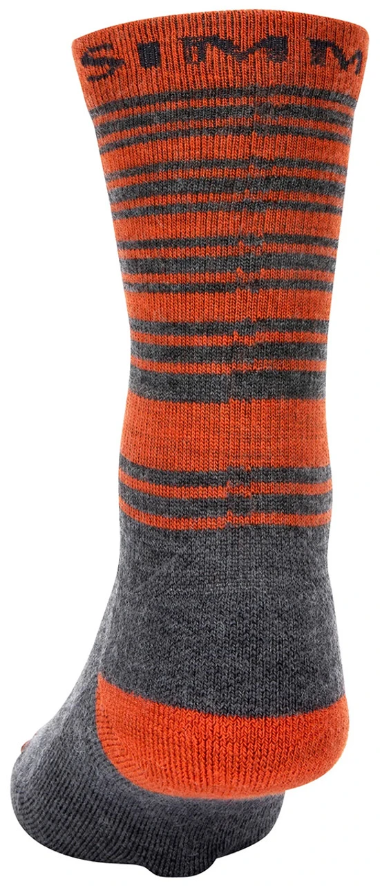 Simms Merino Lightweight Hiker Sock - Carbon - Medium 2 Simms Merino Lightweight Hiker Sock - Carbon - Medium - Image 2