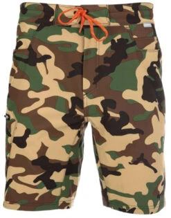 Simms Seamount Boardshort - Woodland Camo - 32 Waist