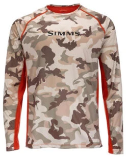 Simms Solarvent Long Sleeve Crew Shirt