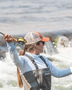 Simms Womens Solarflex Cooling Hoody - Ice -Simms simms womens solarflex cooling hoody ice 67584.1656657536