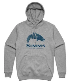 Simms Woods Trout Fill Hoody - Grey Heather - Large