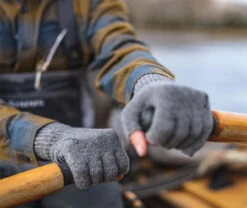 Simms Wool Half Finger Mitt - Steel 5 Simms Wool Half Finger Mitt - Steel -Simms simms wool half finger mitt steel 32027.1651422259